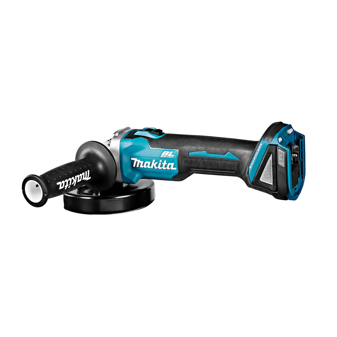 18V mini grinder with 2 5Ah batteries + Charger + Case Makita DGA504RTJ