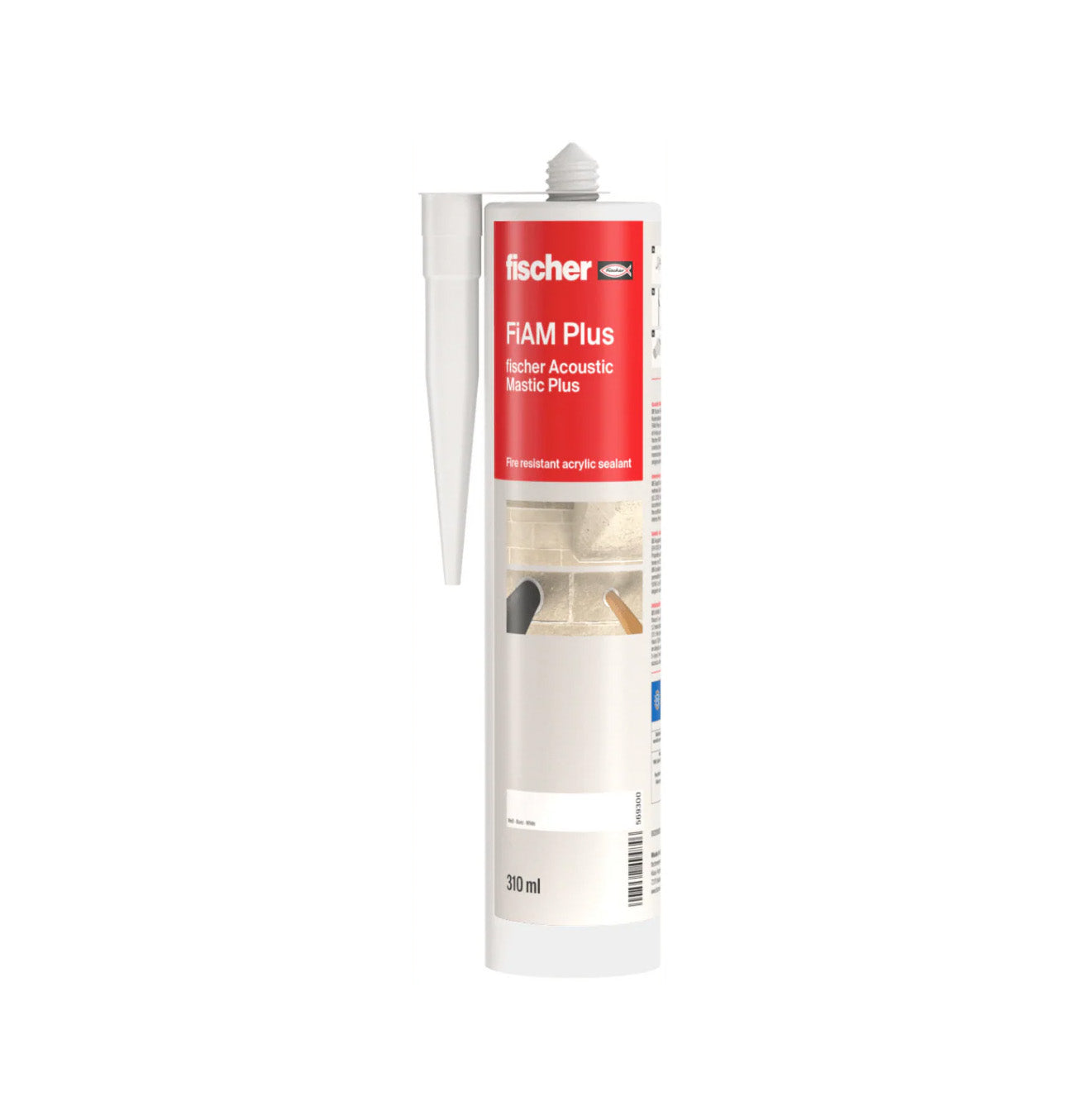 Fischer FIAM Plus 310 ml acryl-brandwerende kit