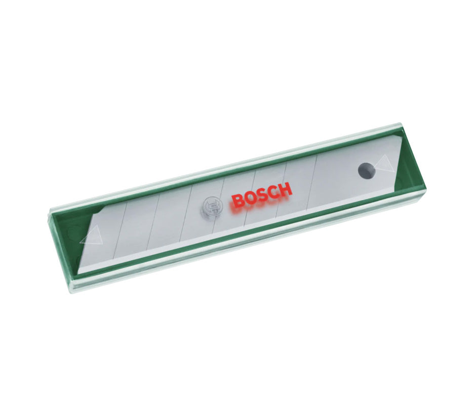 Bosch 18mm segmented utility knife blades, 10 pcs