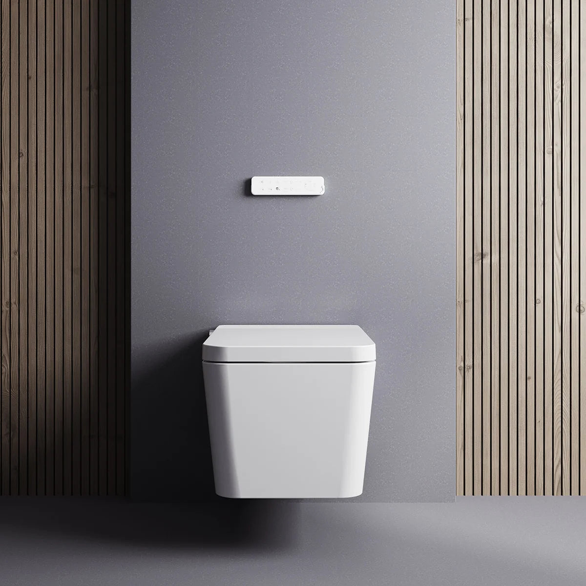 WC Japonais avec Nettoyage Intelligent Mizubath Island Suspendu Blanc