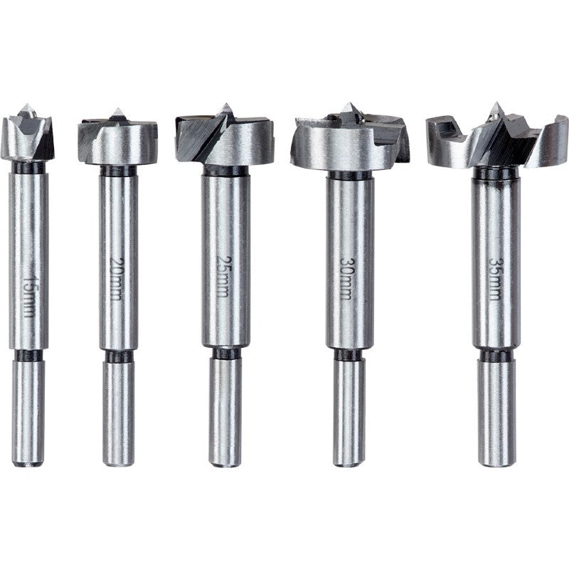 KWB 49706595 Hinge Drill Bit Set, 5-Piece