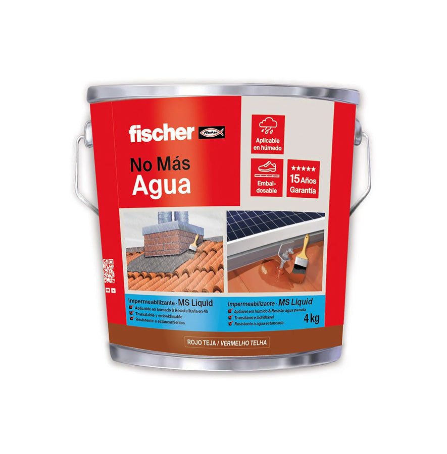 Constructive Waterproofing Pot 4kg Fischer MS Liquid