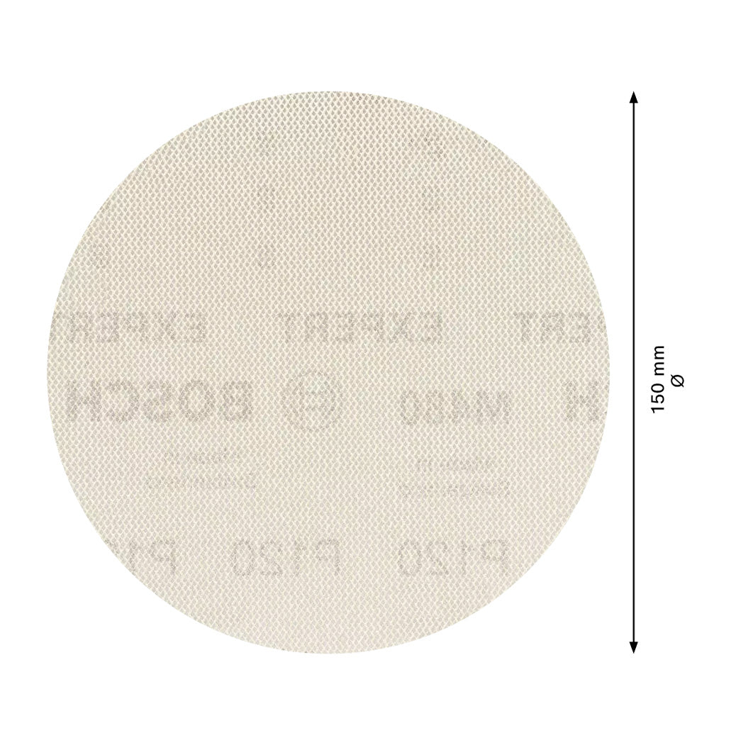 EXPERT M480 schuurgaas 150 mm 120 g 5 eenheden Bosch