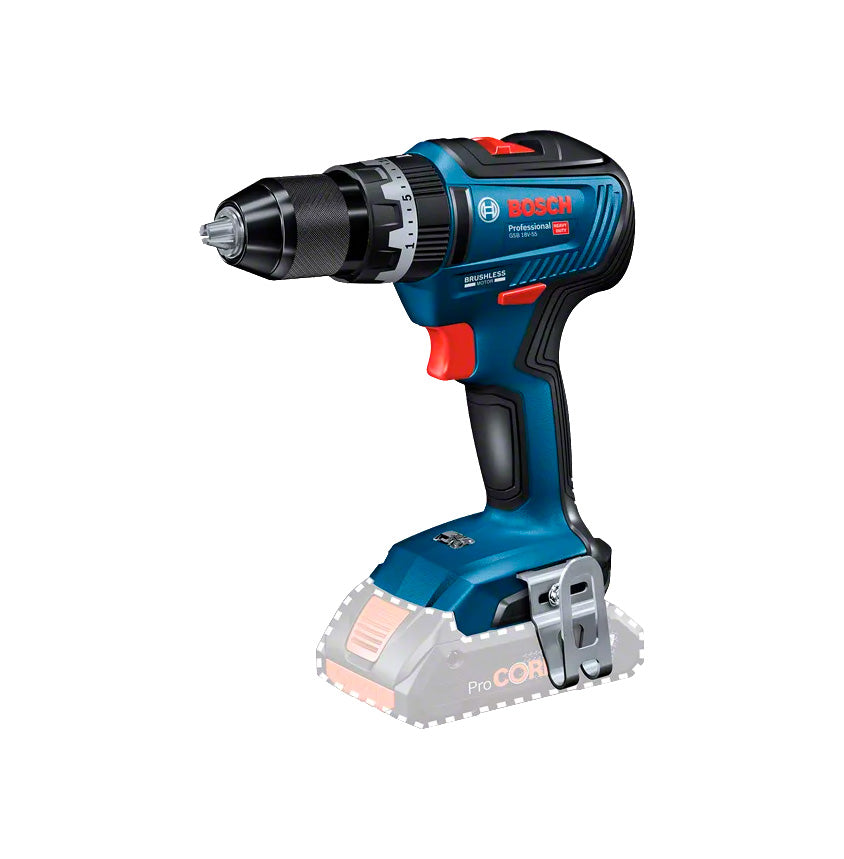 GSB 18V-55 boormachine + 2bat 3Ah + GAL 18V-20 lader + Bosch koffer