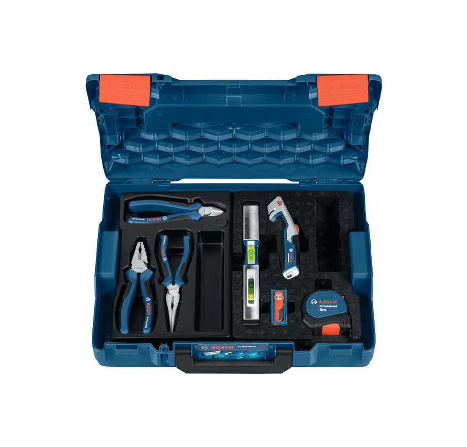 Set van 16 handgereedschappen met Pro Bosch-koffer