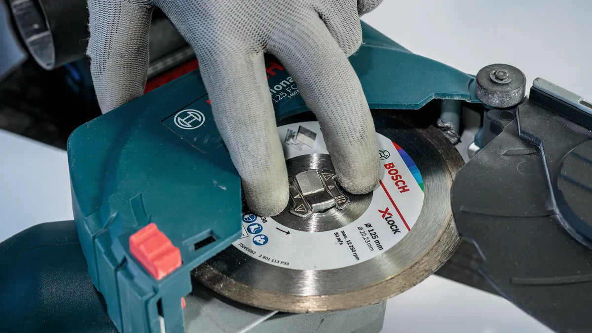 Bosch keramische 110 mm X-Lock doorslijpschijf