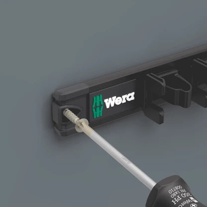 Magnetische lat voor maximaal 11 Kraftform-schroevendraaiers Wera 9611